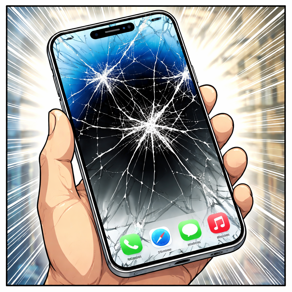 iPhone 16 Pro Maxの画面修理を検討すべき症状とは？放置すると起こりやすいトラブルと注意点