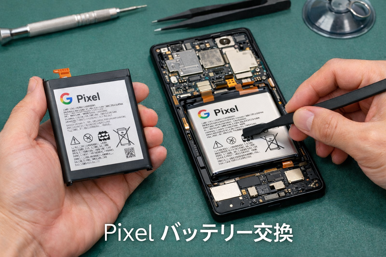 Pixel 7a バッテリー交換をご検討の方へ｜電池の減りが早い・突然電源が落ちる症状