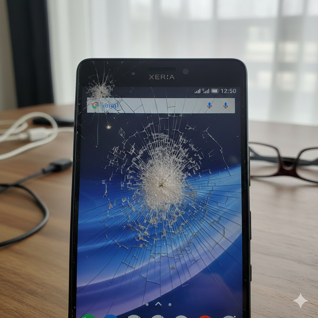 Xperia 10 Ⅳ 画面割れ修理｜表示不良・タッチ不良もデータそのままで改善が期待できます