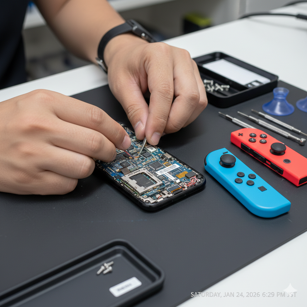 Nintendo Switchの故障でお困りですか？🎮💦 スマートクールイオンモール北戸田店におまかせください😊✨