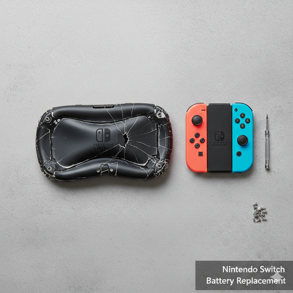 見た目は絶望、でもSwitchは復活します😂🎮