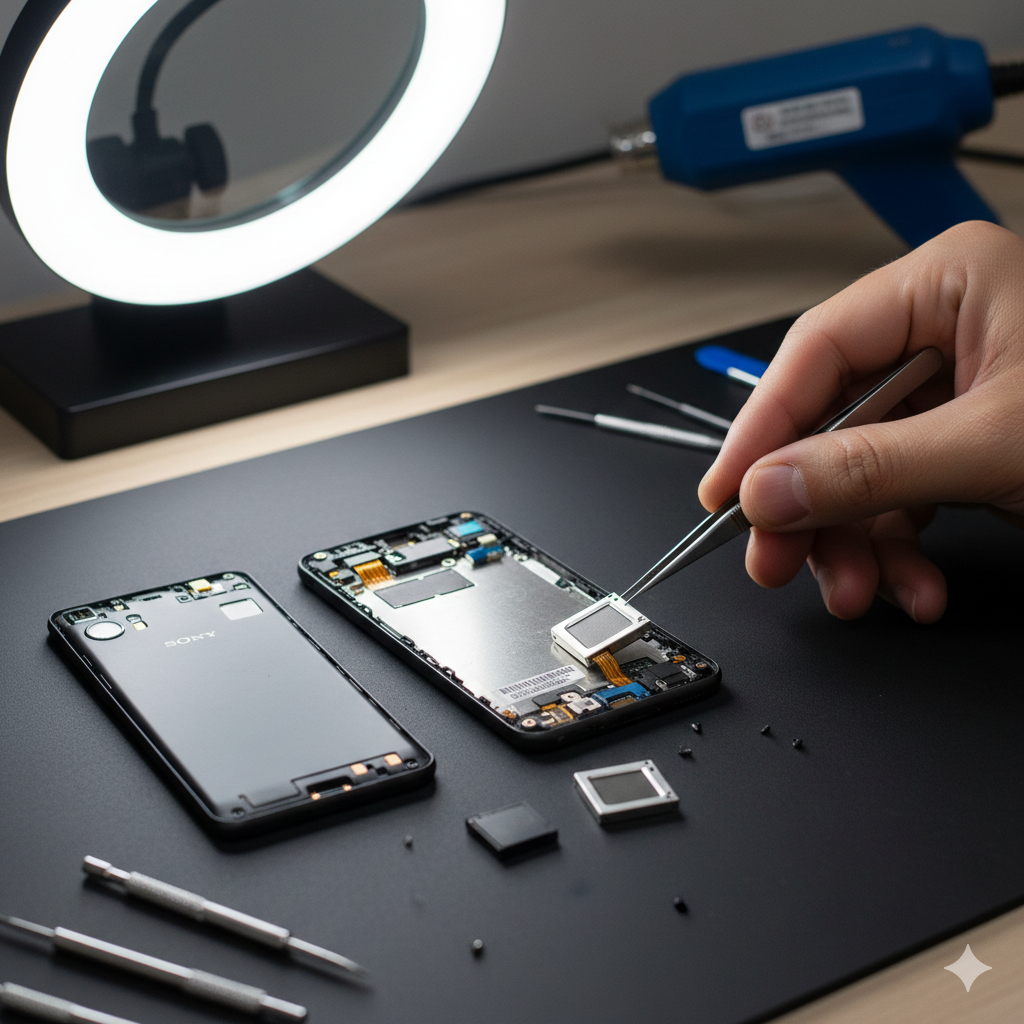 Xperiaのラウドスピーカー修理をしました！